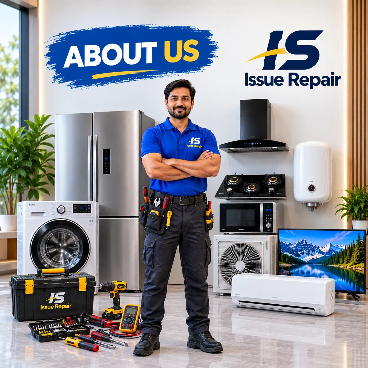 Refrigerator repair technician service